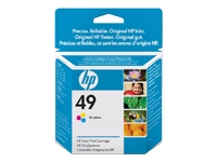 HP
51649AE
HP No49 Ink Cart/3c 350sh DJ 6xx OJ500