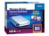 WD USB 2.0 - Hard drive - 80 GB - external - Hi-Speed USB - 7200 rpm - buffer: 2 MB