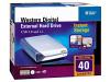 WD USB 2.0 - Hard drive - 40 GB - external - Hi-Speed USB - 7200 rpm - buffer: 2 MB