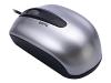 BenQ Mini Optical Mouse N300 - Mouse - optical - 3 button(s) - wired - PS/2, USB - silver