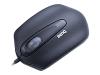 BenQ Mini Optical Mouse N300 - Mouse - optical - 5 button(s) - wired - PS/2, USB - black