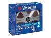 Verbatim DigitalMovie - 5 x DVD+R - 4.7 GB 4x - jewel case - storage media