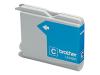 Brother LC1000C - Print cartridge - 1 x cyan - 400 pages