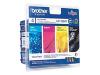 Brother LC1100HY Value Pack - Print cartridge - High Yield - 1 x black, yellow, cyan, magenta