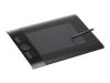 Wacom Intuos4 Medium - Mouse, digitizer, stylus - 14 x 22.4 cm - electromagnetic - wired - USB - black